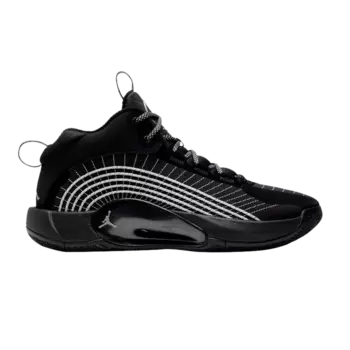 Кроссовки Jordan Jumpman 2021 'Black Metallic Silver', черный