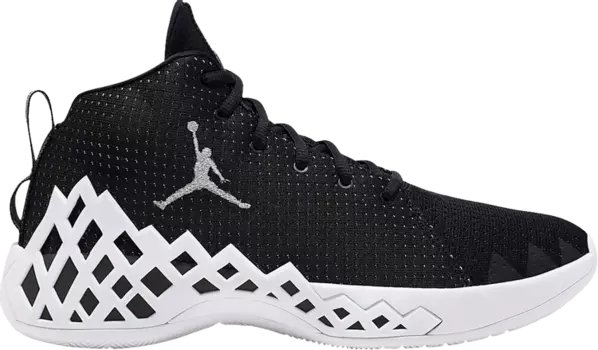 Кроссовки Jordan Jumpman Diamond Mid Black, черный