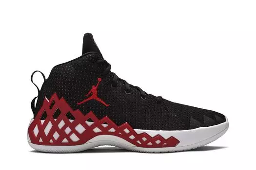 Кроссовки Jordan Jumpman Diamond Mid 'Black University Red', черный