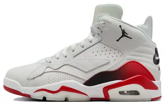 Кроссовки Jordan Jumpman MVP Vintage Basketball Shoes Women's High-top White/Red, белый/красный