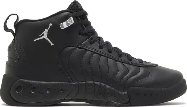 Кроссовки Jordan Jumpman Pro GS Black Metallic Silver, черный