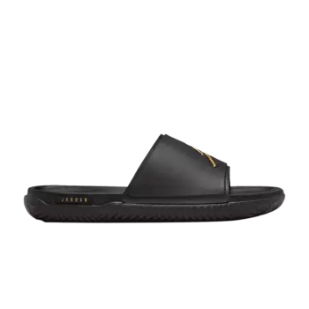 Кроссовки Jordan Jumpman Slide, цвет Black Metallic Gold