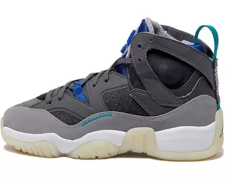 Кроссовки Jordan Jumpman Two Trey, цвет Light Graphite/Infrared 23/Cement Grey