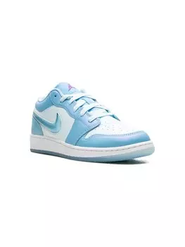 Кроссовки Jordan Kids Air Jordan 1 Low SE "Aqua Blue", синий