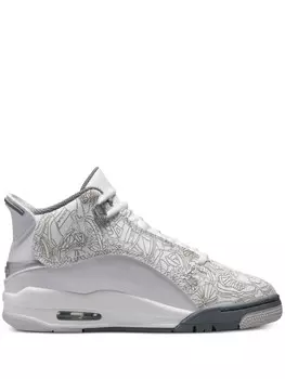 Кроссовки Jordan Kids Air Jordan Dub Zero "серые", белый