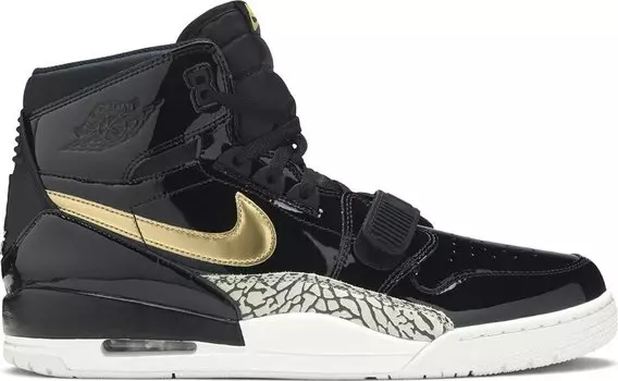 Кроссовки Jordan Legacy 312 Black Gold, черный