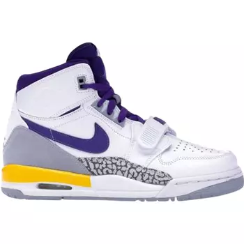 Кроссовки Jordan Legacy 312 GS 'Lakers', белый