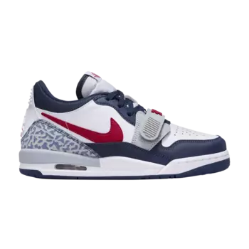 Кроссовки Jordan Legacy 312 Low GS, цвет Midnight Navy Varsity Red