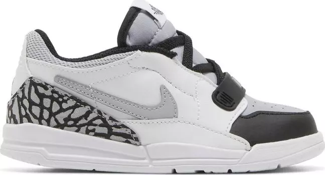 Кроссовки Jordan Legacy 312 Low TD White Wolf Grey, белый
