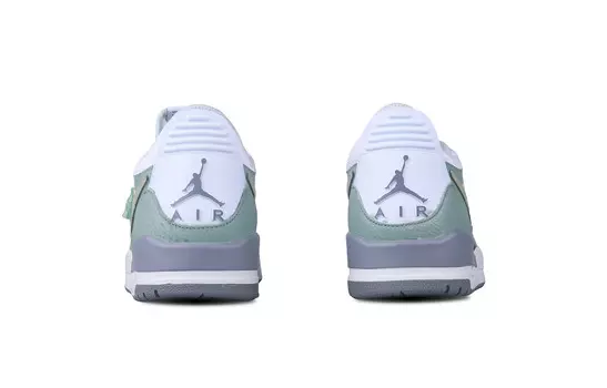 Кроссовки Jordan Legacy 312 Skateboarding Shoes Men Low-top White, зеленый