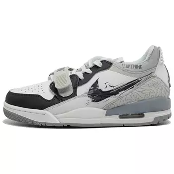 Кроссовки Jordan Legacy 312 Skateboarding Shoes Men Low-top Black/white, черный