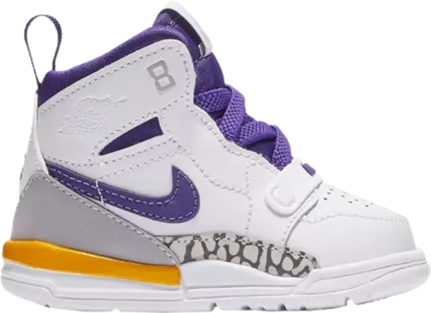 Кроссовки Jordan Legacy 312 TD Lakers, белый