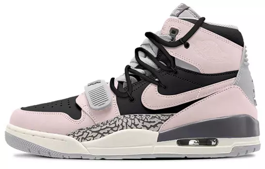 Кроссовки Jordan Legacy 312 Vintage Basketball Shoes Men High-top Black, цвет Lotus Color