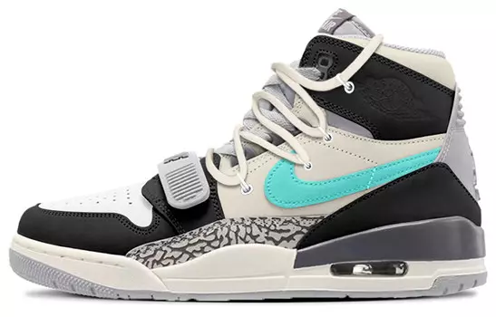 Кроссовки Jordan Legacy 312 Vintage Basketball Shoes Men High-top Green, цвет Emerald