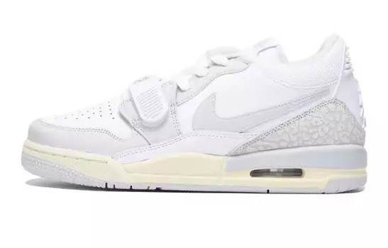 Кроссовки Jordan Legacy 312 Vintage Basketball Shoes Women's Low-top White/blue, белый/синий