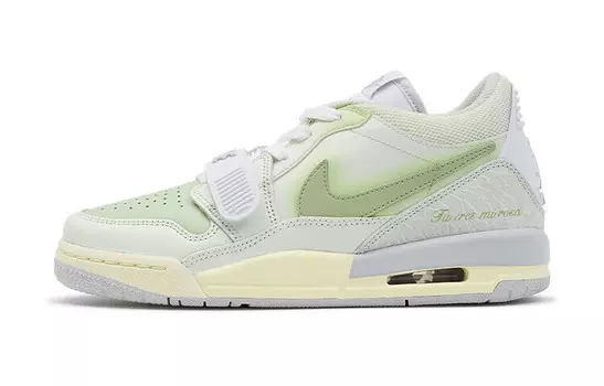 Кроссовки Jordan Legacy 312 Vintage Basketball Shoes Women's Low-top Green, зеленый