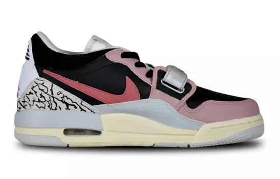 Кроссовки Jordan Legacy 312 Vintage Basketball Shoes Women's Low-top Pink/Black, розовый