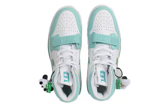 Кроссовки Jordan Legacy 312 Vintage Basketball Shoes Men Low-top Green/White, зеленый