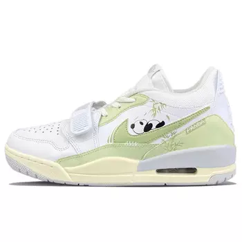 Кроссовки Jordan Legacy 312 Vintage Basketball Shoes Men Low-top White/green, светло-зеленый
