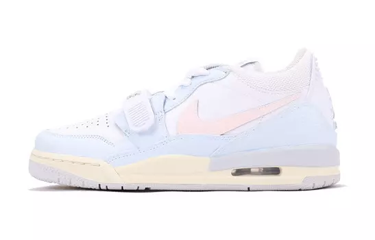 Кроссовки Jordan Legacy 312 Vintage Basketball Shoes Women's Low-top Blue/White, голубой