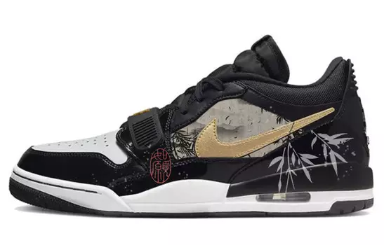 Кроссовки Jordan Legacy 312 Vintage Basketball Shoes Women's Low-top Black/white, черный