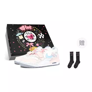 Кроссовки Jordan Legacy 312 Vintage Basketball Shoes Women's Low-top White/pink/blue, белый