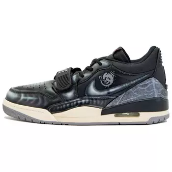 Кроссовки Jordan Legacy 312 Vintage Basketball Shoes Men Low-top Black/white, черный