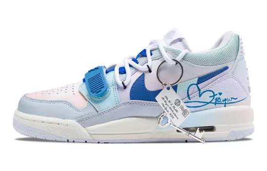 Кроссовки Jordan Legacy 312 Vintage Basketball Shoes Women's Low-top Lilac, светло-фиолетовый