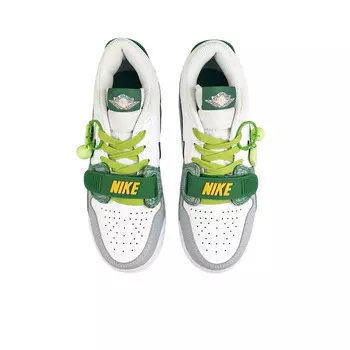 Кроссовки Jordan Legacy 312 Vintage Basketball Shoes Women's Low-top White/green, зеленый