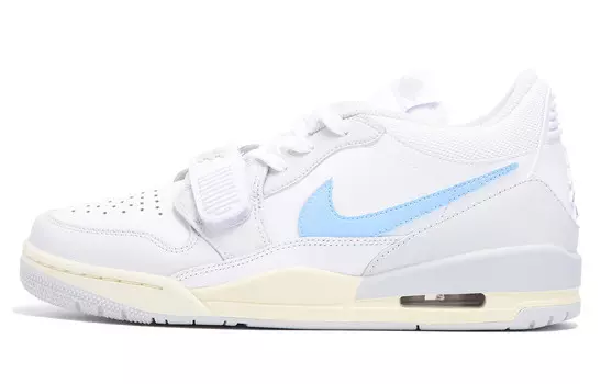 Кроссовки Jordan Legacy 312 Vintage Basketball Shoes Men Low-top Blue/white, голубой