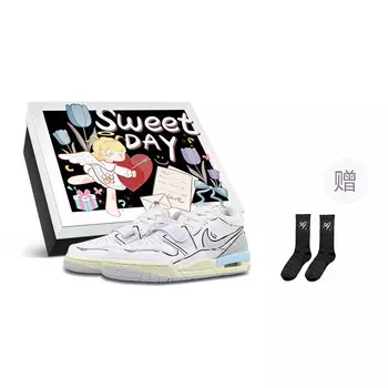 Кроссовки Jordan Legacy 312 Vintage Basketball Shoes Women's Low-top White/blue, белый