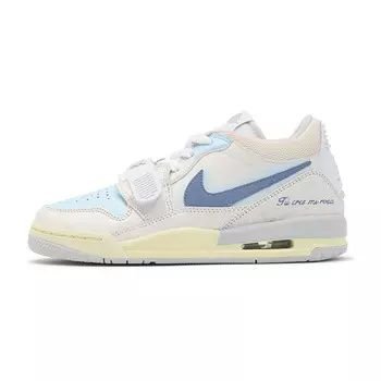 Кроссовки Jordan Legacy 312 Vintage Basketball Shoes Women's Low-top Light Blue, голубой