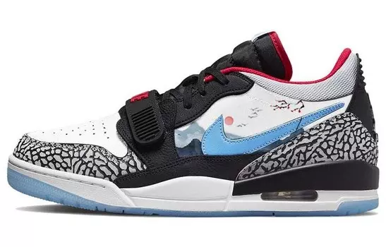 Кроссовки Jordan Legacy 312 Vintage Basketball Shoes Women's Low-top Black/white, черный