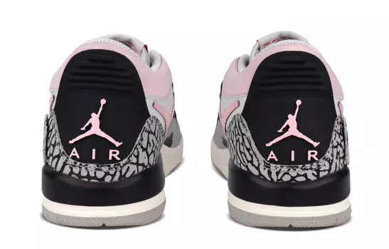 Кроссовки Jordan Legacy 312 Vintage Basketball Shoes Women's Low-top Pink, черный