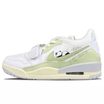 Кроссовки Jordan Legacy 312 Vintage Basketball Shoes Men Low-top White, зеленый