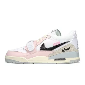 Кроссовки Jordan Legacy 312 Vintage Basketball Shoes Women's Low-top White/pink, белый