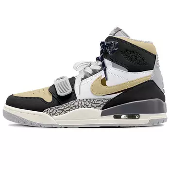 Кроссовки Jordan Legacy 312 Vintage Basketball Shoes Men High-top Yellow, хаки