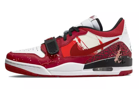 Кроссовки Jordan Legacy 312 Vintage Basketball Shoes Women's Low-top Red/Black, красный