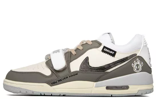 Кроссовки Jordan Legacy 312 Vintage Basketball Shoes Men Low-top Beige/brown, цвет Coffee