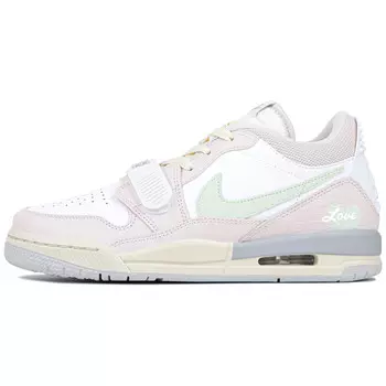 Кроссовки Jordan Legacy 312 Vintage Basketball Shoes Women's Low-top Pink/Green, розовый
