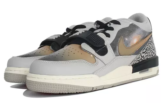 Кроссовки Jordan Legacy 312 Vintage Basketball Shoes Men Low-top Grey/white, светло-серый