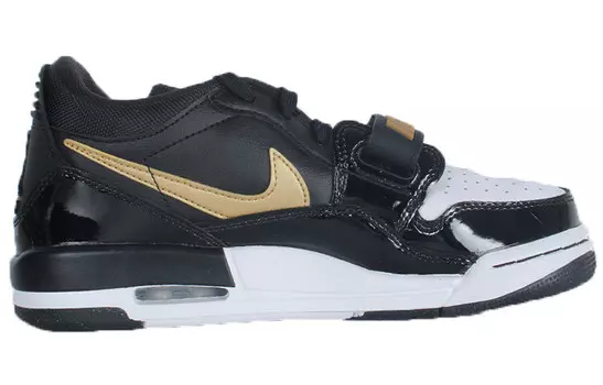 Кроссовки Jordan Legacy 312 Vintage Basketball Shoes Women's Low-top Black/white, черный