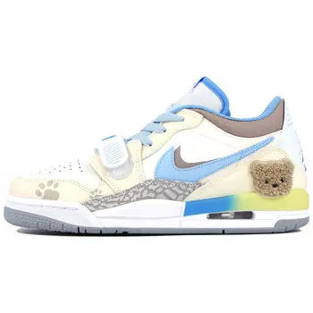 Кроссовки Jordan Legacy 312 Vintage Basketball Shoes Women's Low-top White/blue, белый