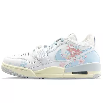 Кроссовки Jordan Legacy 312 Vintage Basketball Shoes Men Low-top Blue/white/red, белый