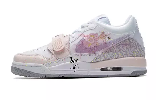 Кроссовки Jordan Legacy 312 Vintage Basketball Shoes Women's Low-top Pink/Purple, розовый