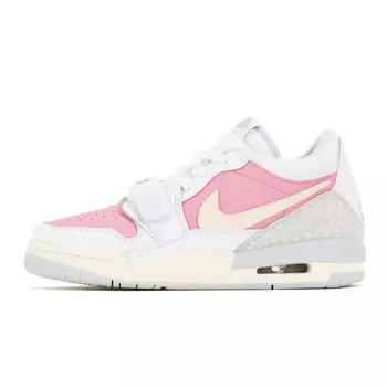Кроссовки Jordan Legacy 312 Vintage Basketball Shoes Women's Low-top Pink, белый