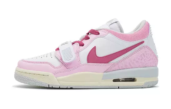 Кроссовки Jordan Legacy 312 Vintage Basketball Shoes Women's Low-top Pink, розовый