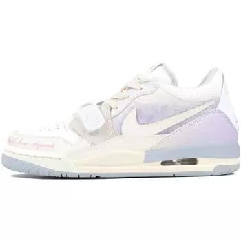 Кроссовки Jordan Legacy 312 Vintage Basketball Shoes Women's Low-top Black/Red/Yellow/Beige/Blue, фиолетовый