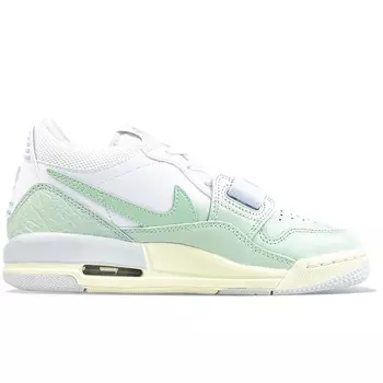Кроссовки Jordan Legacy 312 Vintage Basketball Shoes Women's Low-top Light Orewood Brown/Medium Soft Pink/Blue Lightning/Emerald Rise, розовый