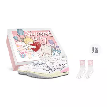 Кроссовки Jordan Legacy 312 Vintage Basketball Shoes Men Low-top White/pink, белый